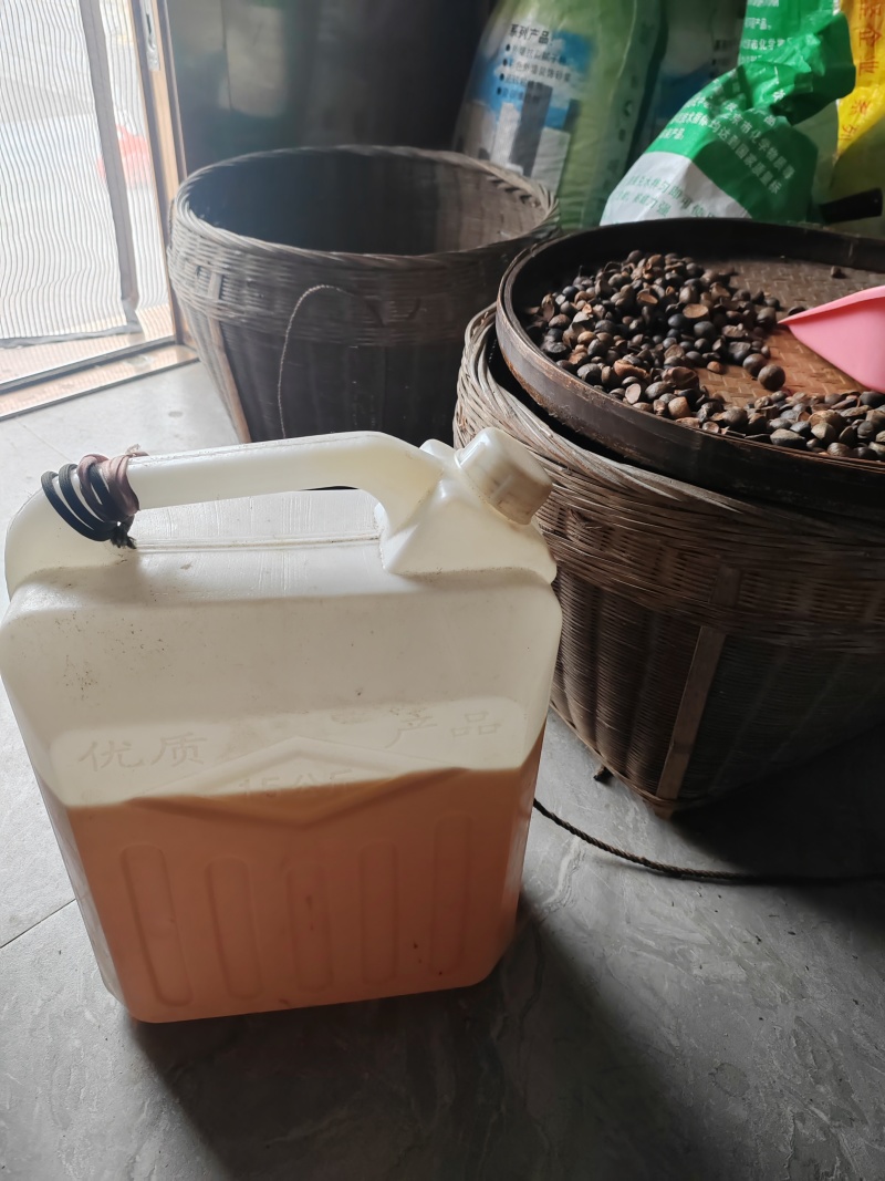 广西山茶籽油纯压榨油，无任何添加，**绿色食品