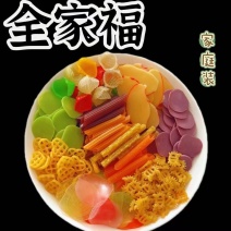 彩色虾片自炸膨化龙虾片网红小吃零食，源头工厂