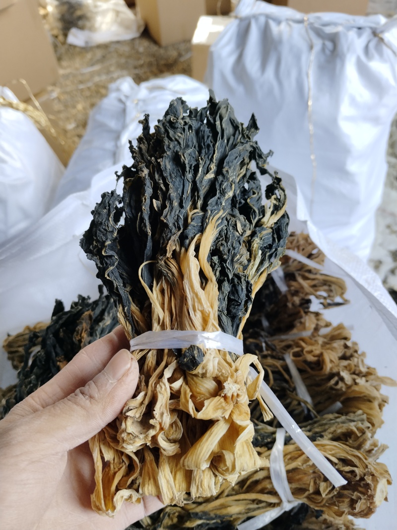 白菜干脱水白菜农家自然晒干