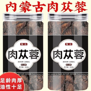 阿拉善油蓉正宗泡酒食材正品肉苁蓉片阿拉善包邮发货沙漠肉