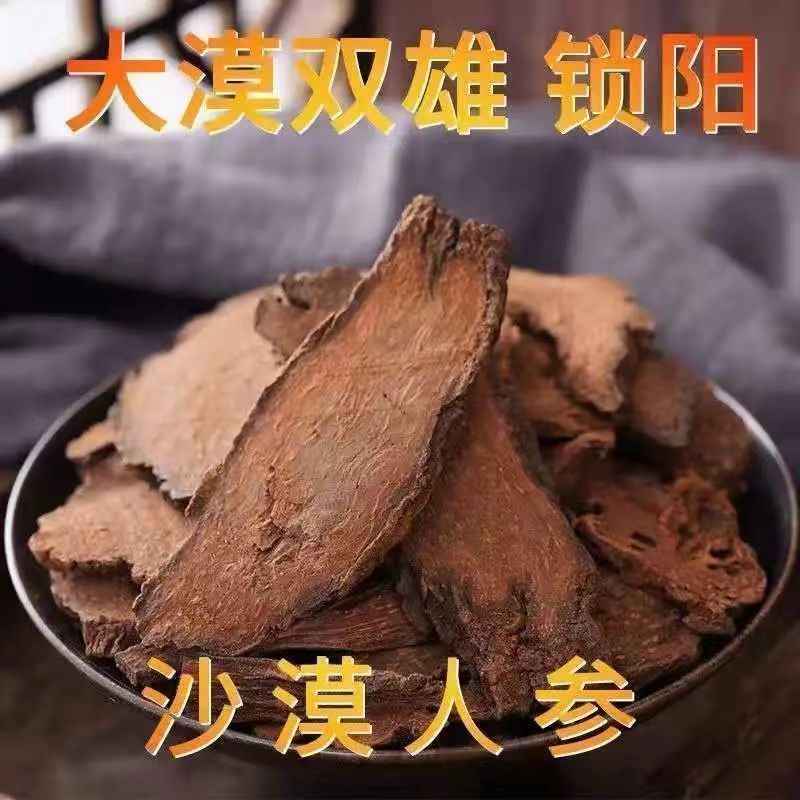 【金锁阳】阿拉善野生金锁阳整个正品锁阳泡茶泡酒料沙漠锁阳