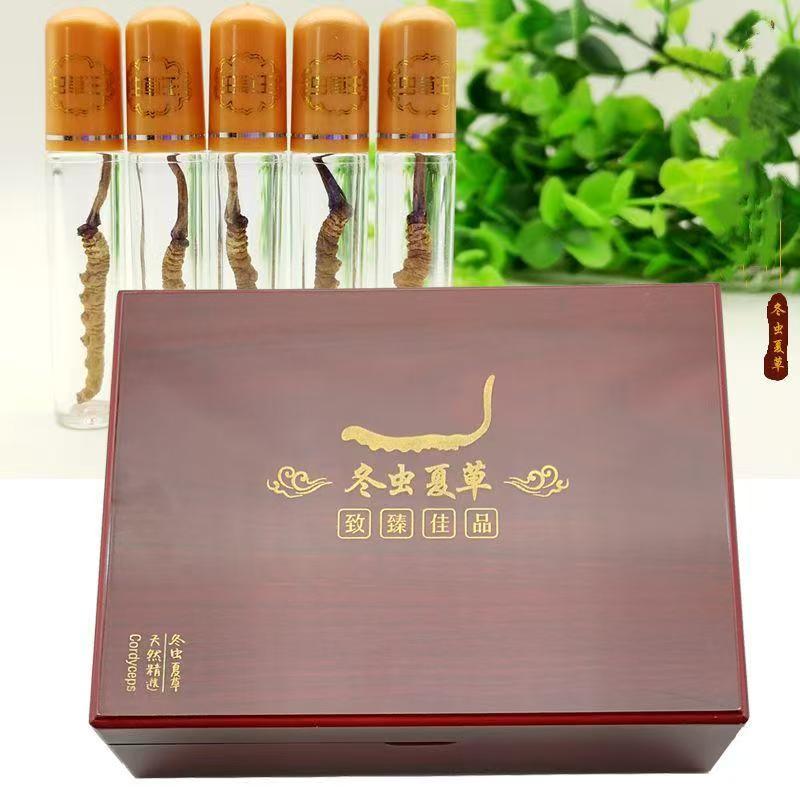 西藏那曲精品优质管装冬虫夏草礼品装礼盒装，新上市送礼佳品