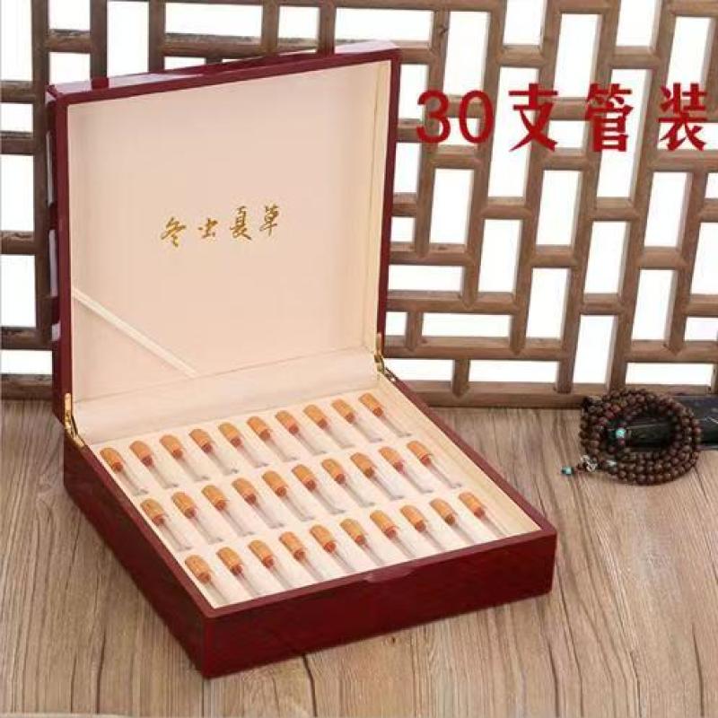 西藏那曲精品优质管装冬虫夏草礼品装礼盒装，新上市送礼佳品