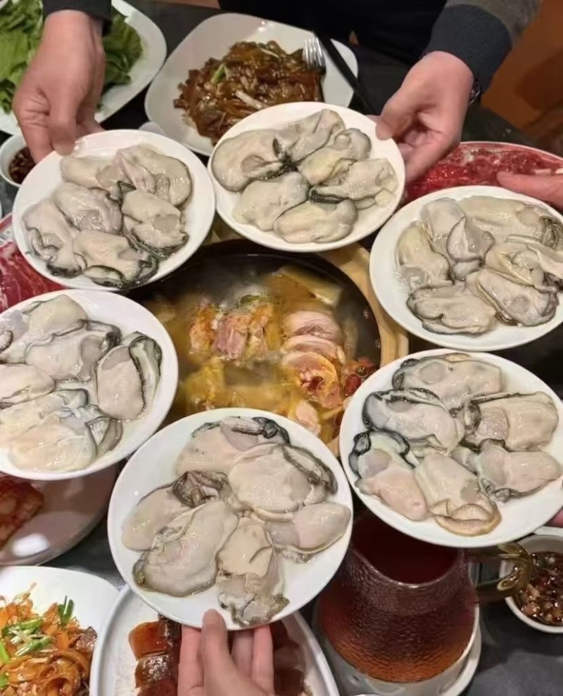 生蚝牡蛎特大单只4-6两大肥蚝