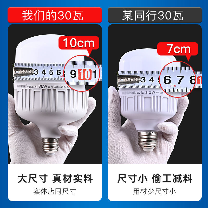 led灯泡led节能灯超亮高富帅球泡灯商用家用照明灯泡E