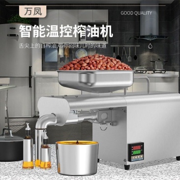 榨油机家用小型全自动多功能不锈钢智能家庭花生冷热商用炸油