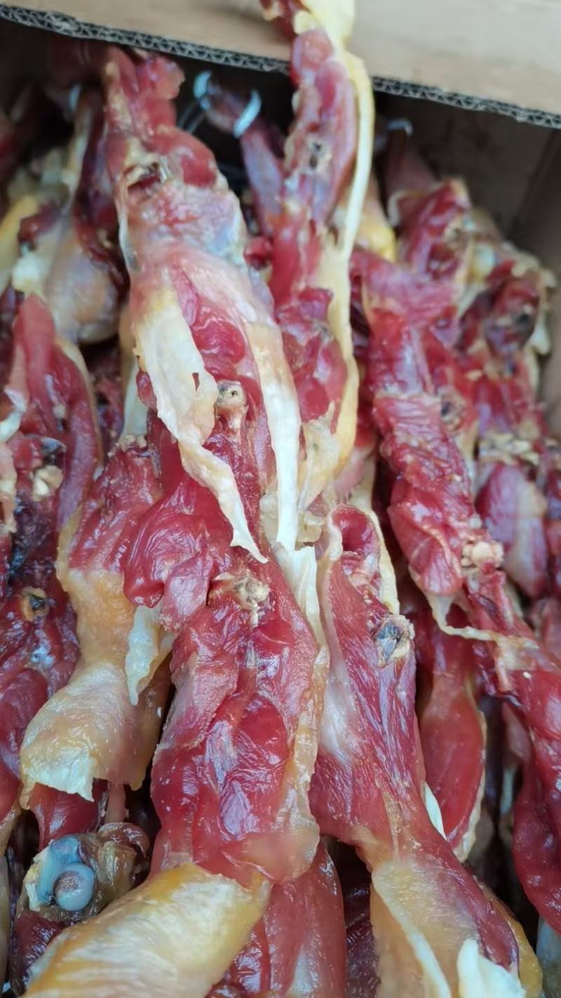 腊鸡条腊鸭条风干鸡条风干鸭条风吹鸡条风吹鸭条干度好味道香
