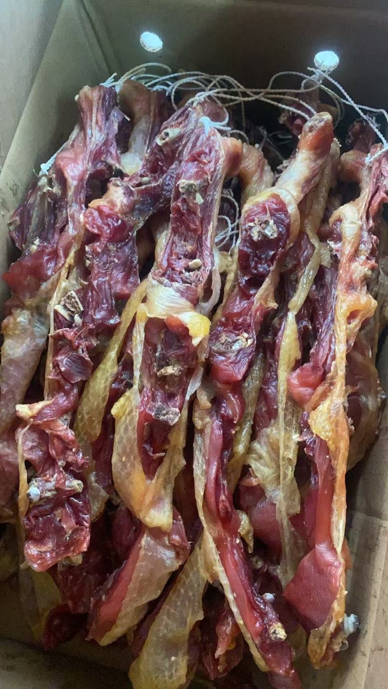腊鸡条腊鸭条风干鸡条风干鸭条风吹鸡条风吹鸭条干度好味道香