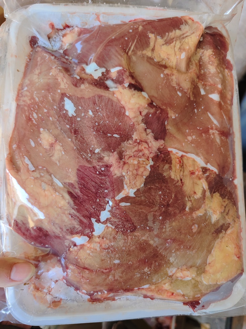 【牛大脸肉】冻牛头缓化剔下来的二次加工产品！一件起发货！