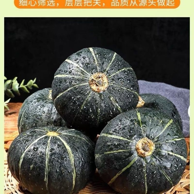 贝贝南瓜南瓜带箱4.5-5斤粉糯味南瓜宝宝孕妇辅食香甜软糯