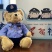 交警小熊铁骑警官网红泰迪熊泰迪毛绒玩具送礼物玩偶警察可爱