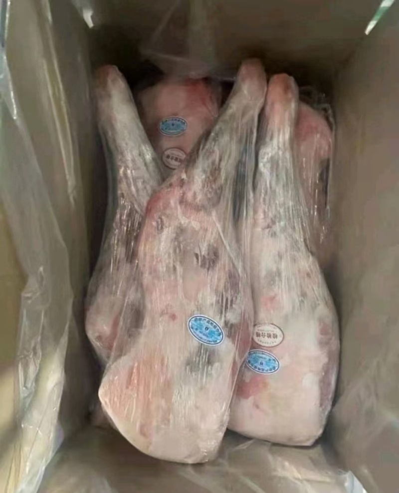 羊腿国产羔羊腿纯干无冰无水精修无油大小均匀