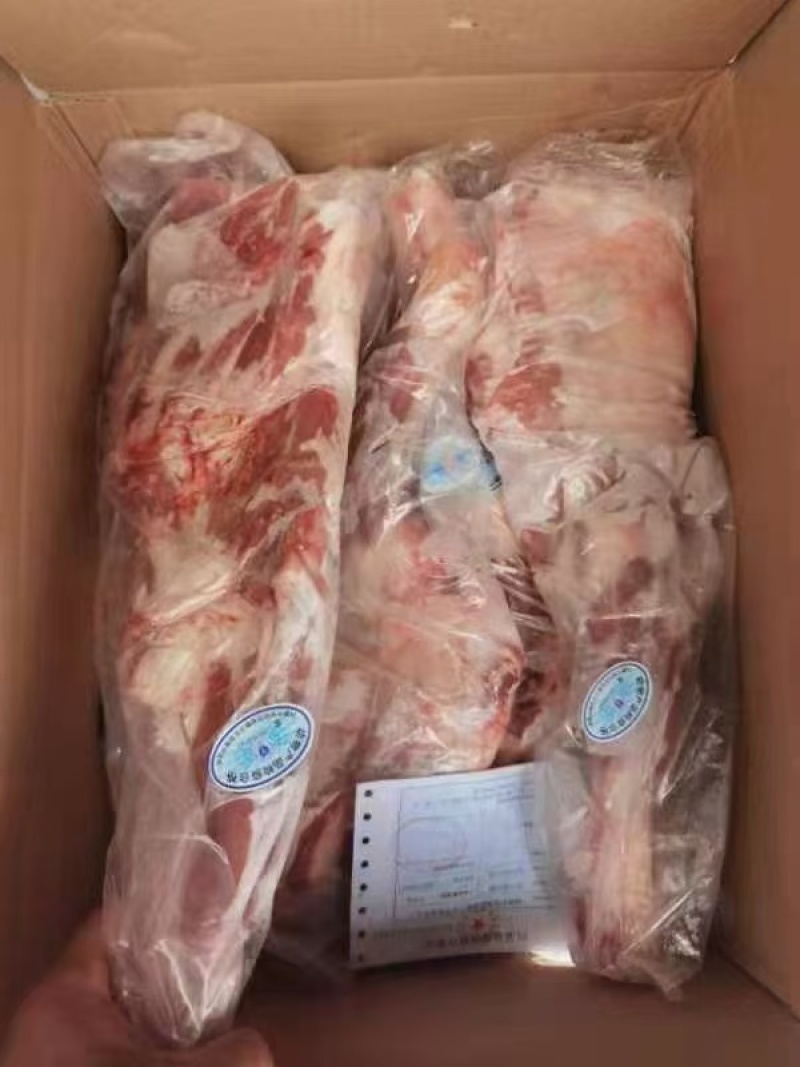 羊腿国产羔羊腿纯干无冰无水精修无油大小均匀
