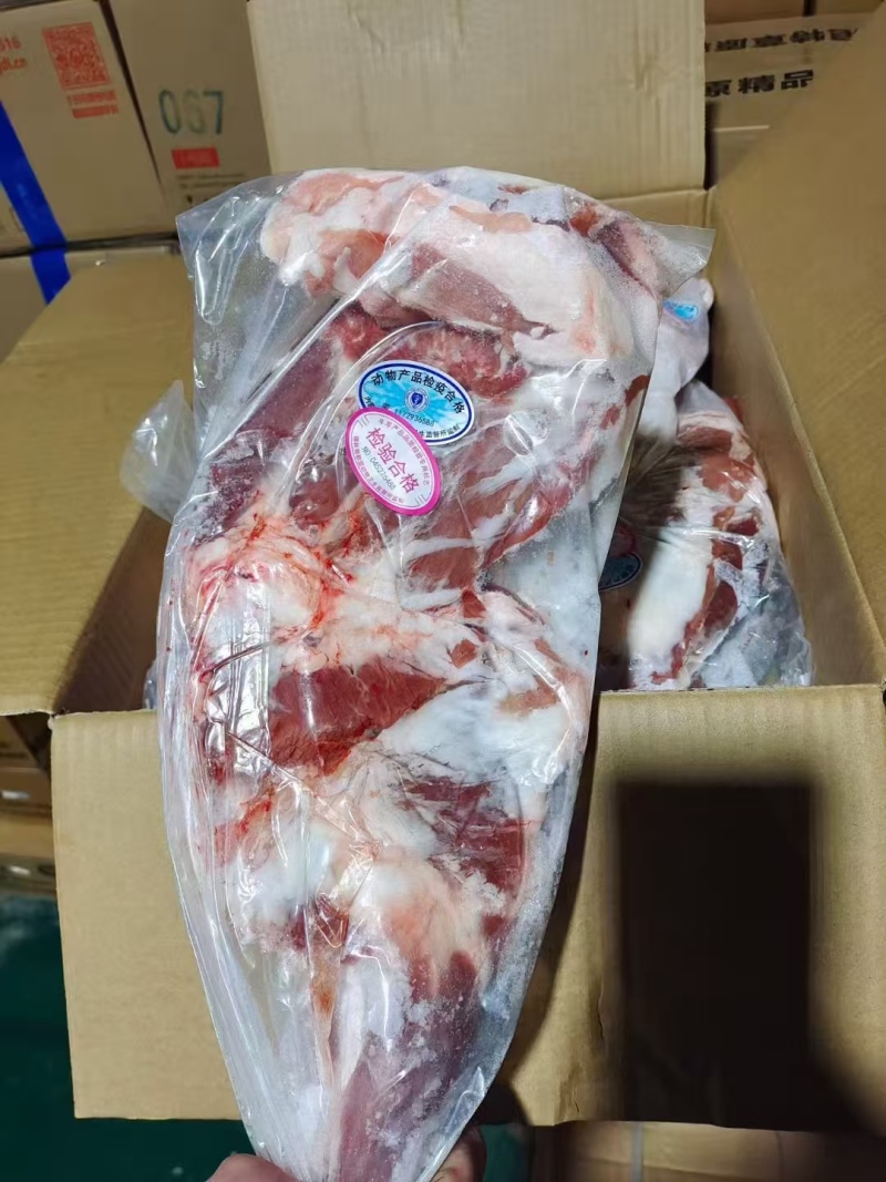 羊腿国产羔羊腿纯干无冰无水精修无油大小均匀