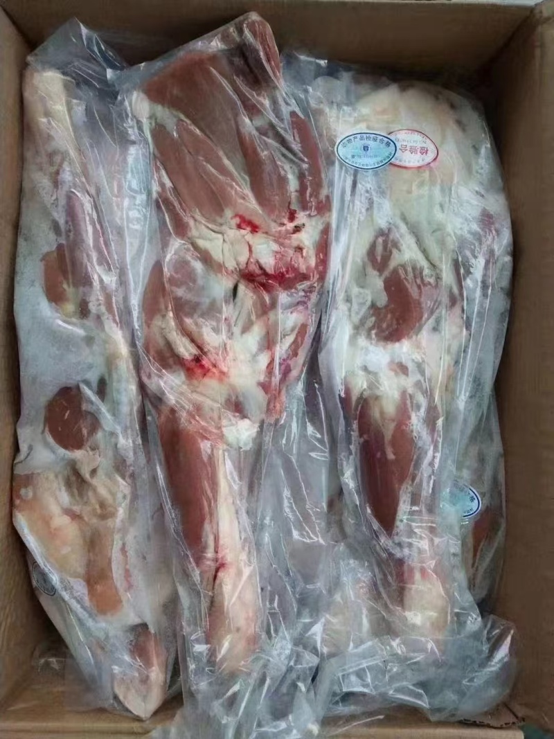 羊腿国产羔羊腿纯干无冰无水精修无油大小均匀