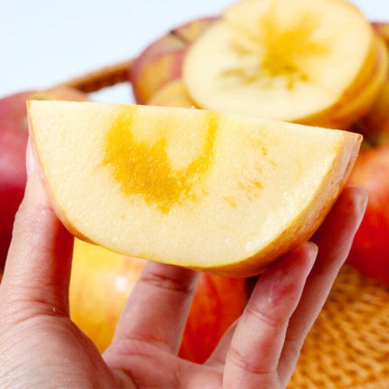 【新疆阿克苏彩箱冰糖心】苹果5斤/9斤新鲜水果应季红富