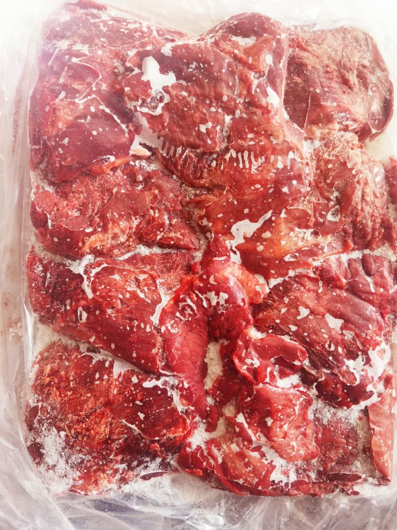 【牛大脸肉】冻牛头缓化剔下来的二次加工产品！一件起发货！