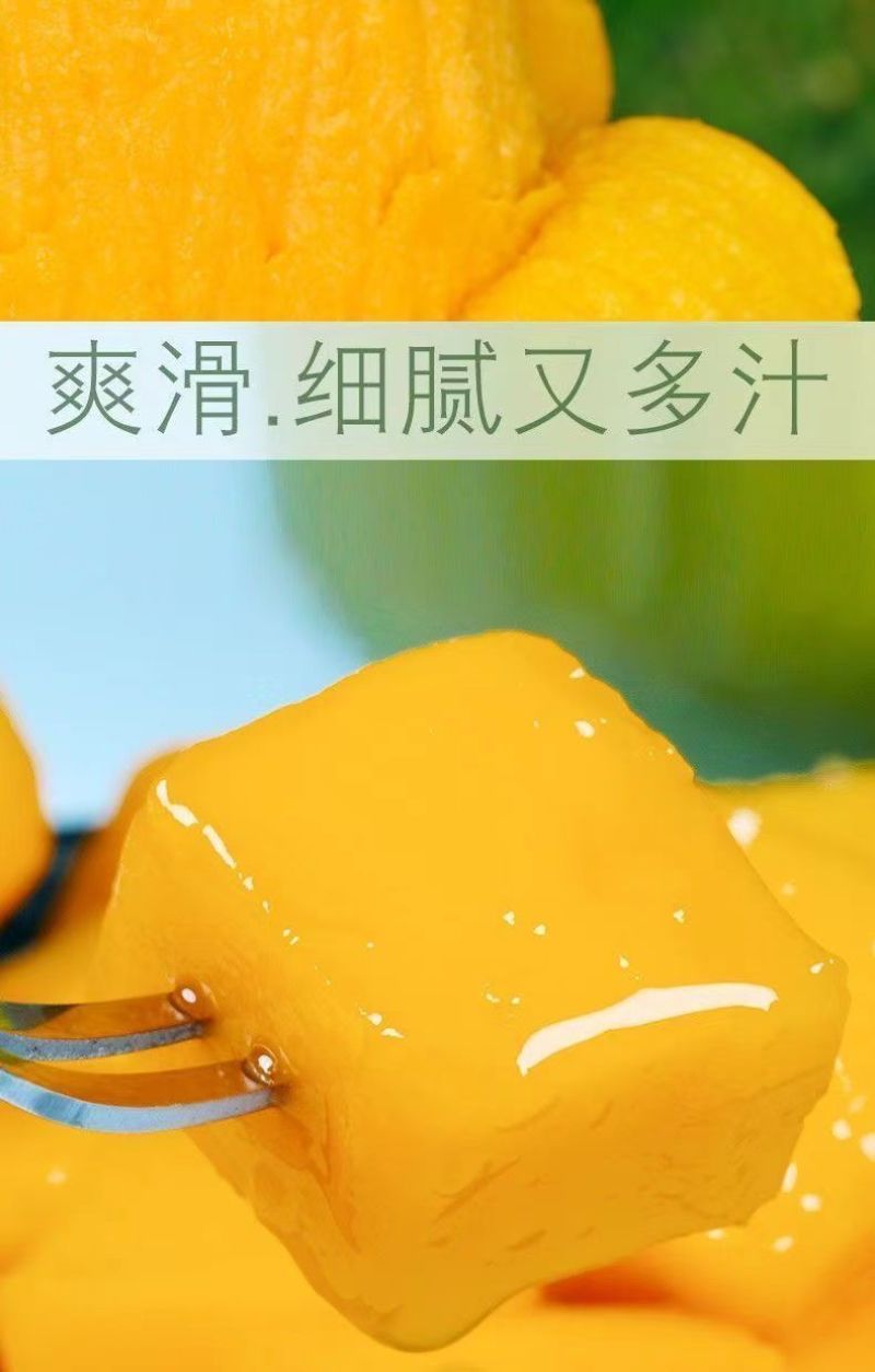 海南金煌芒果特大整箱批发当季黄心新鲜大果甜心金煌芒海南直