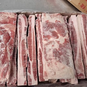 去皮五花修边中方中方块