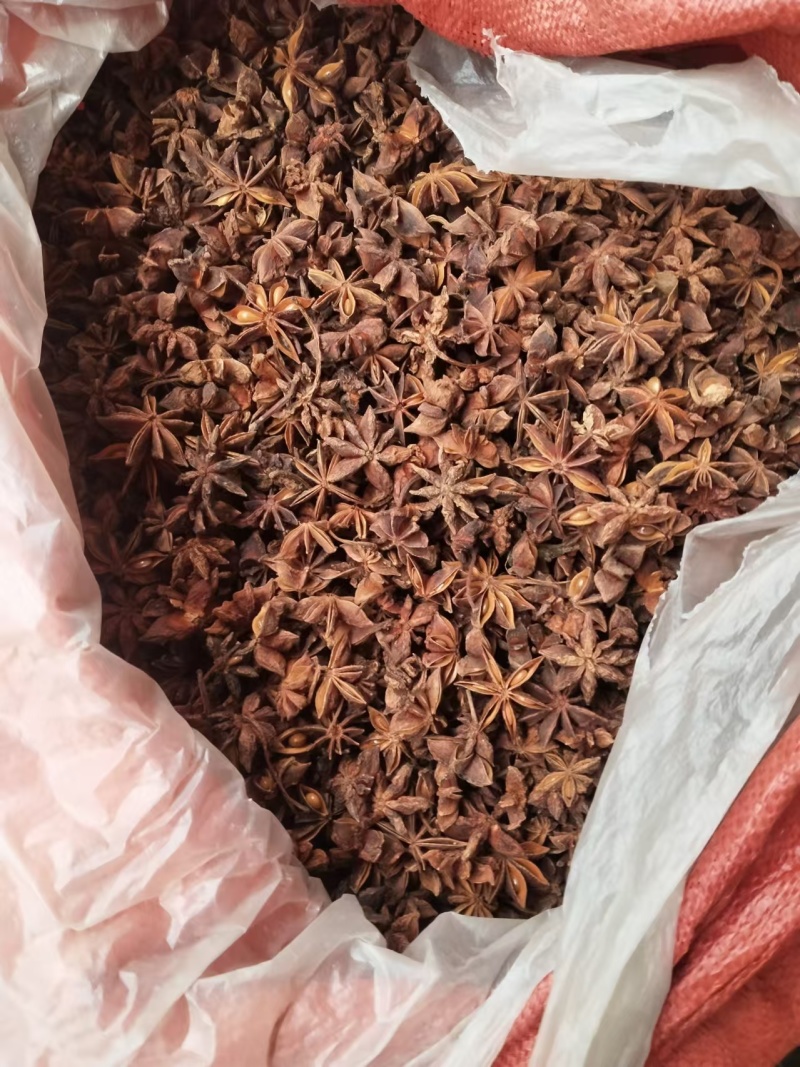 干枝大红八角全干八角无硫便宜打粉货品质保证