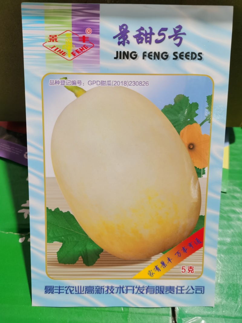 景甜5号花衣丽花5号景甜210甜瓜种子