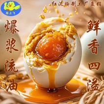 正宗广西红树林烤海鸭蛋红心流油咸鸭蛋真空包装即食工厂批发