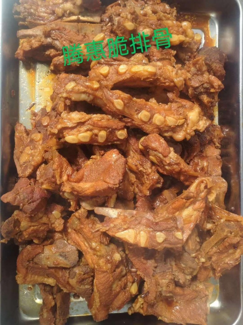胸骨也叫脆排，带肉带脆骨