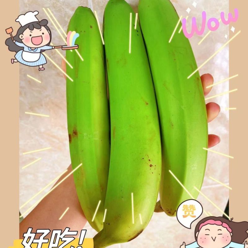 广西单个大果香蕉批发高山特产新鲜青皮当季包邮孕妇特价自然整箱