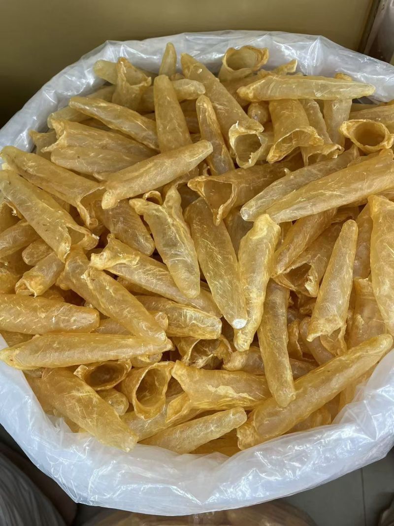 黄花胶筒胶片足干胶质好肉厚性价比高