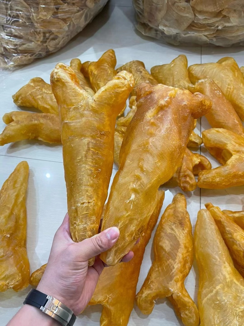 黄花胶筒胶片足干胶质好肉厚性价比高