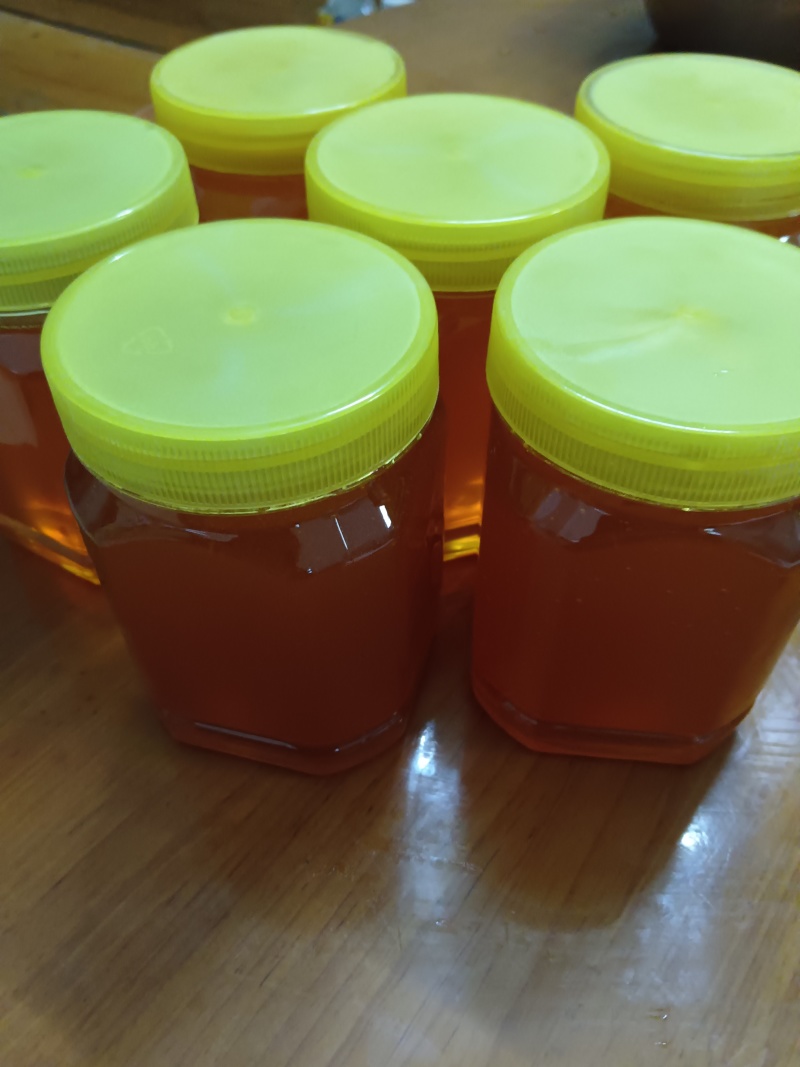 野生蜂蜜，野生蜂蜜，好货，只有十几斤。