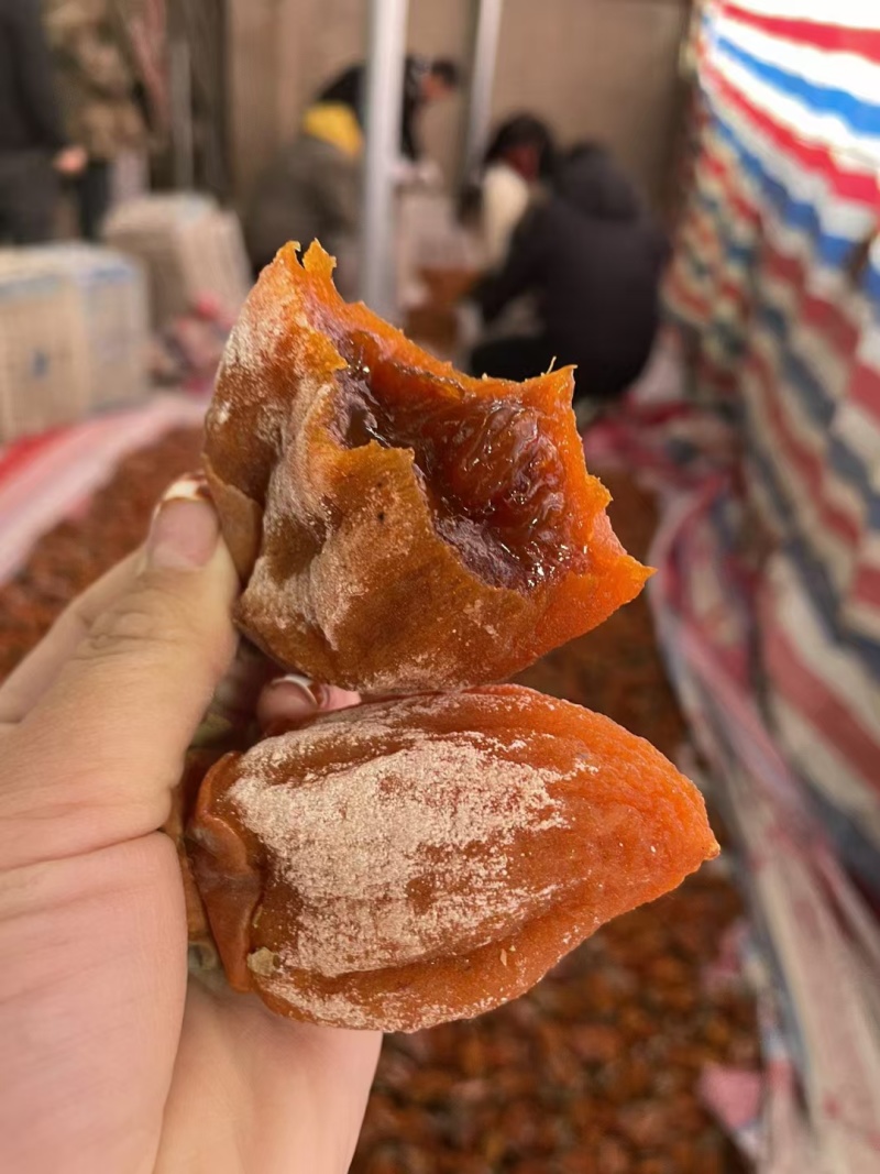 陕西富平吊柿饼，口感Q弹劲道一手货源