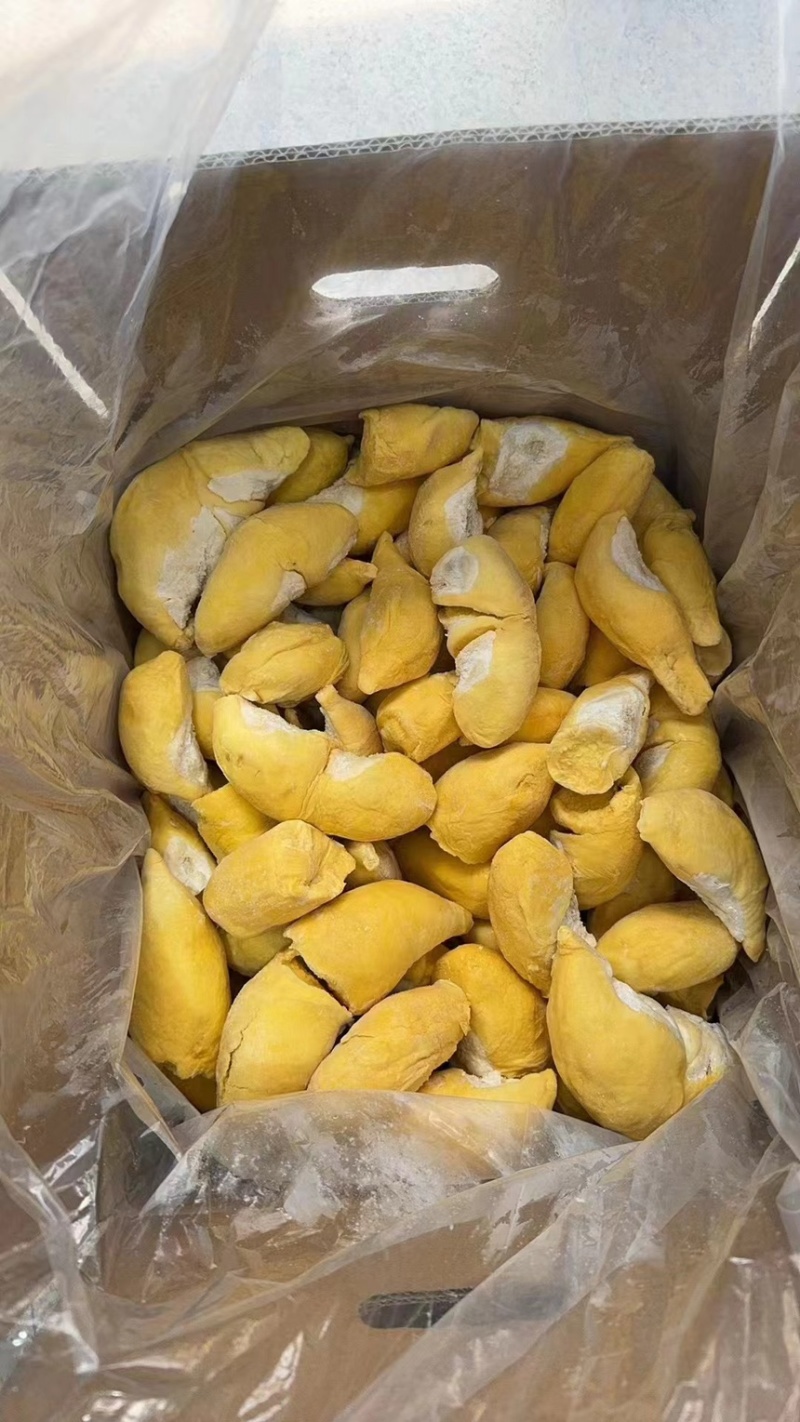 榴莲果肉干饶榴莲最后四十箱AB果型卖完下架