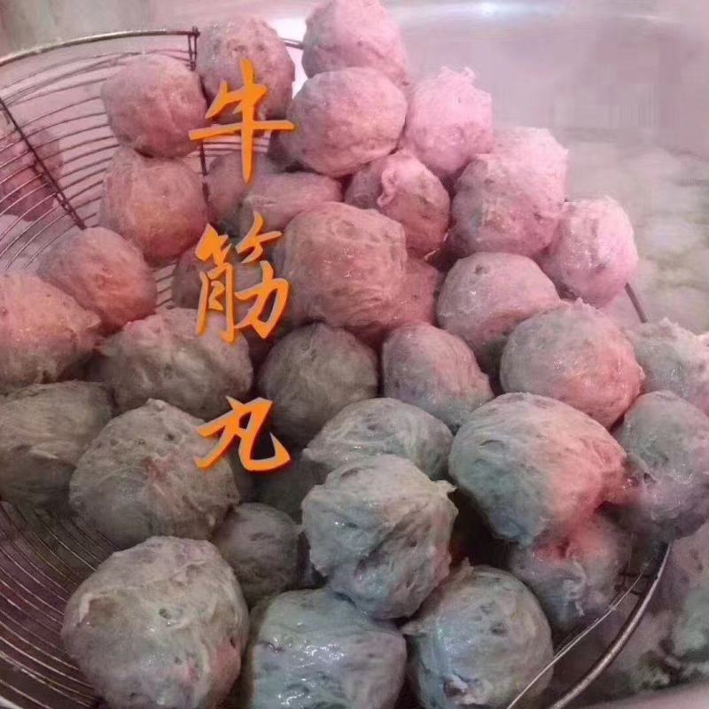 潮汕手打牛筋丸量大从优货源充足欢迎来电洽谈