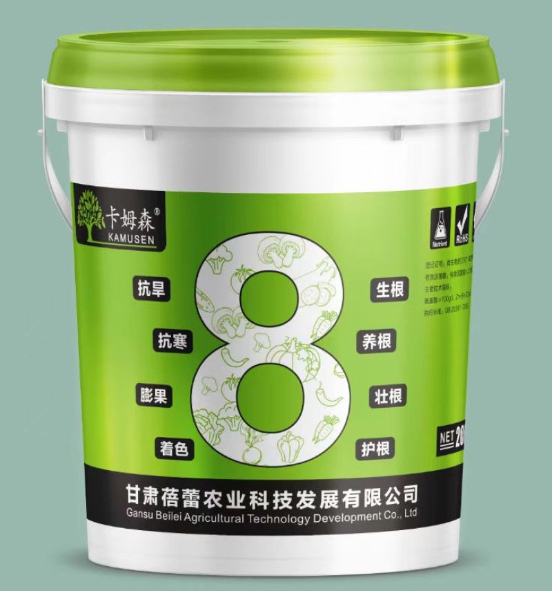 8号桶肥生根养根微生物菌肥瓜果蔬菜膨果着色肥料