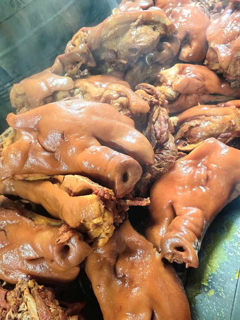 全熟猪头肉。国产鲜货高品质。开袋即食。一件可发。量大价优