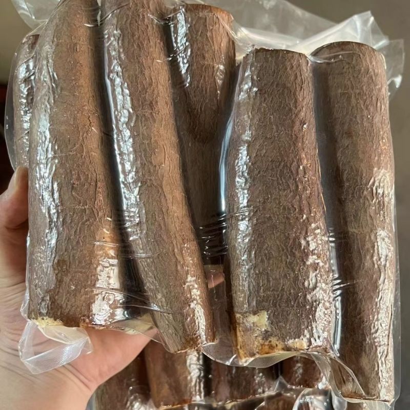 新鲜黄肉黄心木薯当天挖