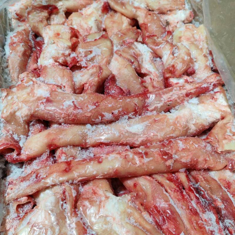 鲜冻国产牛心管，精修不含油不含水分，支持全国发货