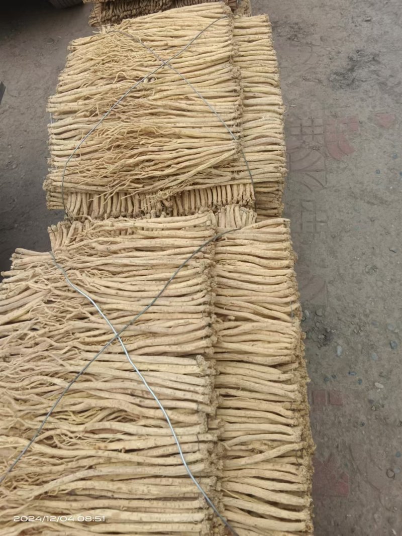 【精品】白条党参一手货源可视频看货量大从优