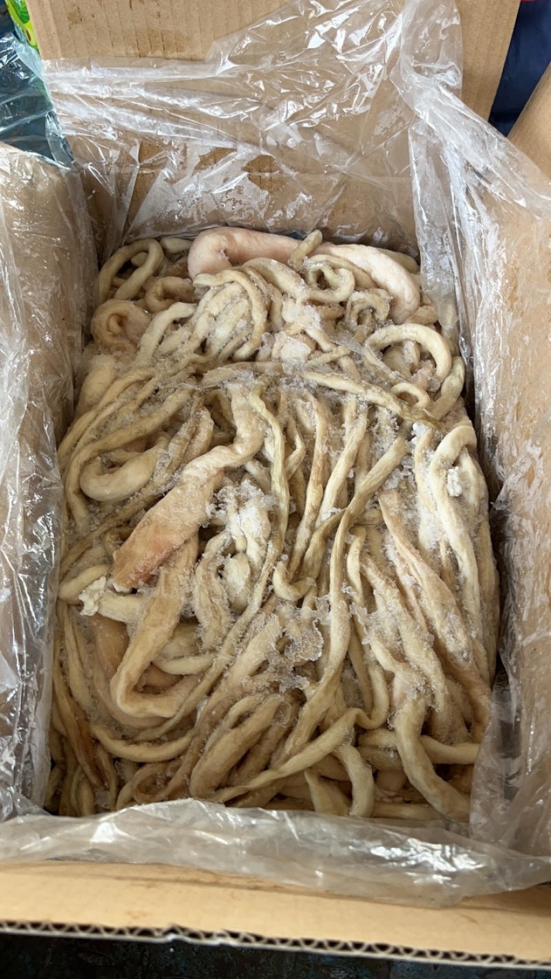 羊肠，羊肥肠，全熟羊肥肠，里外处理的非常干净。