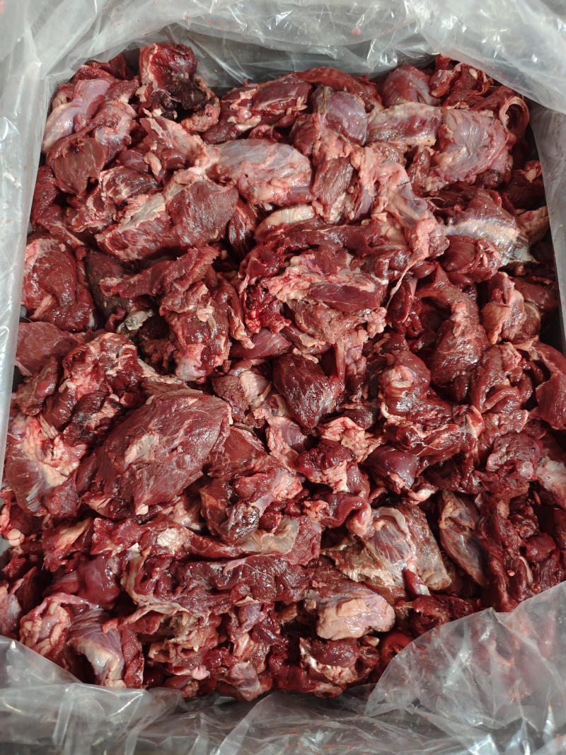 【牛头碎肉】冻牛头缓化剔下来的碎肉！鲜干冻品！炖卤烧均可