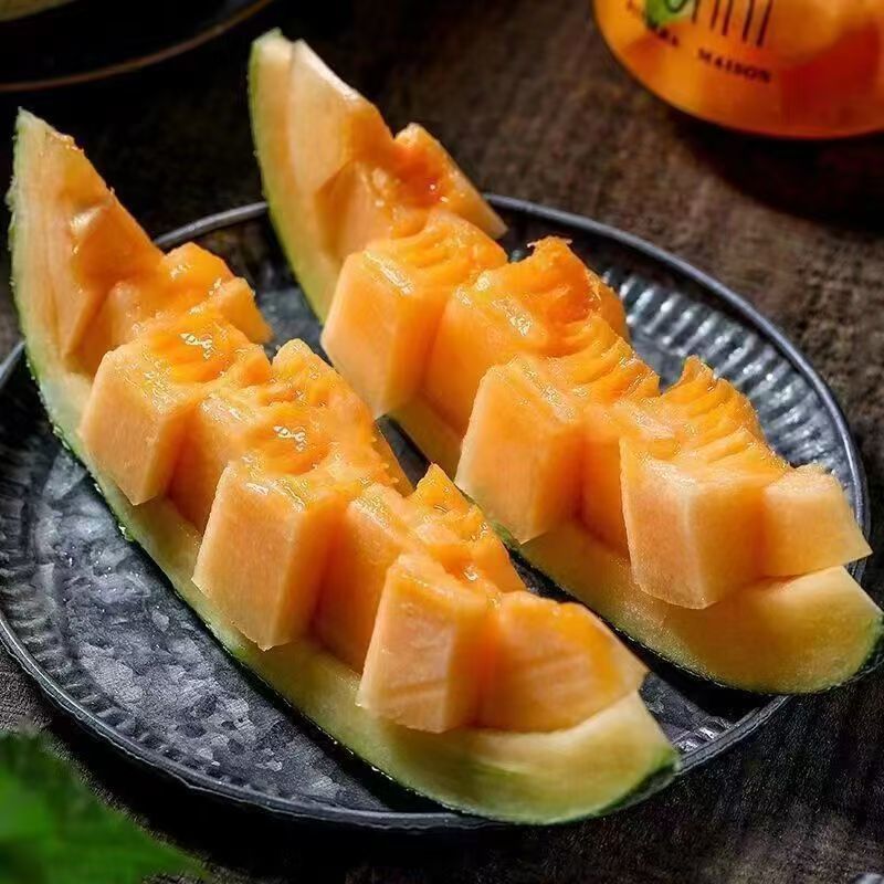 海南哈密瓜晓密25号，接电商一件代发，专业5年生鲜供应链
