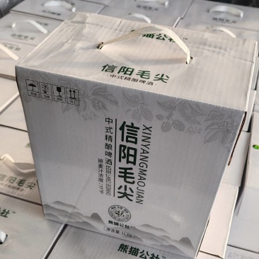信阳毛尖啤酒罐装精酿啤酒1升*6听
