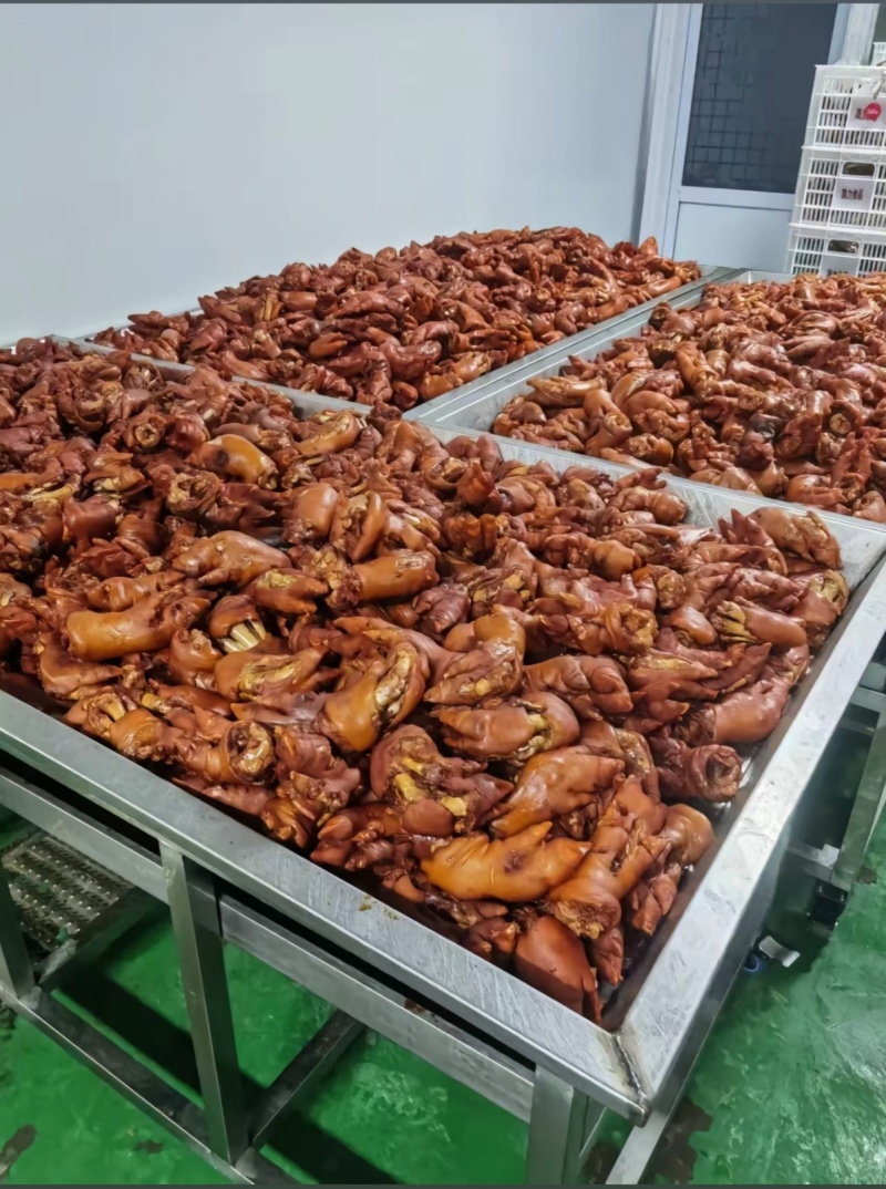 卤猪蹄，五香猪蹄酱香猪蹄熟食卤味真空包装一手货源厂家直销