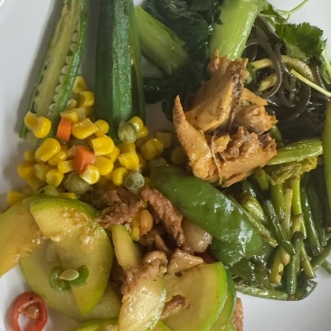 炒菜小牛排