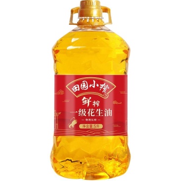 田园小榨鲜榨一级花生油5升，欢迎进店选购。