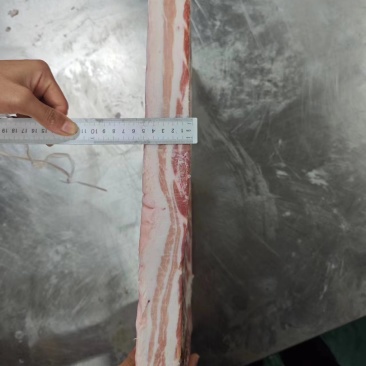带皮五花肉，修边五花