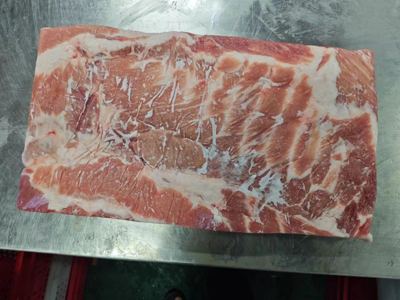 带皮五花肉，修边五花