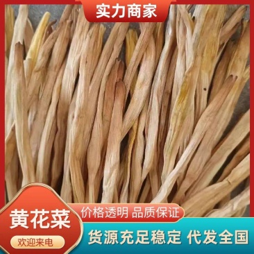 宁夏大白条2025新品精品黄花菜干货一级无硫欢迎咨询