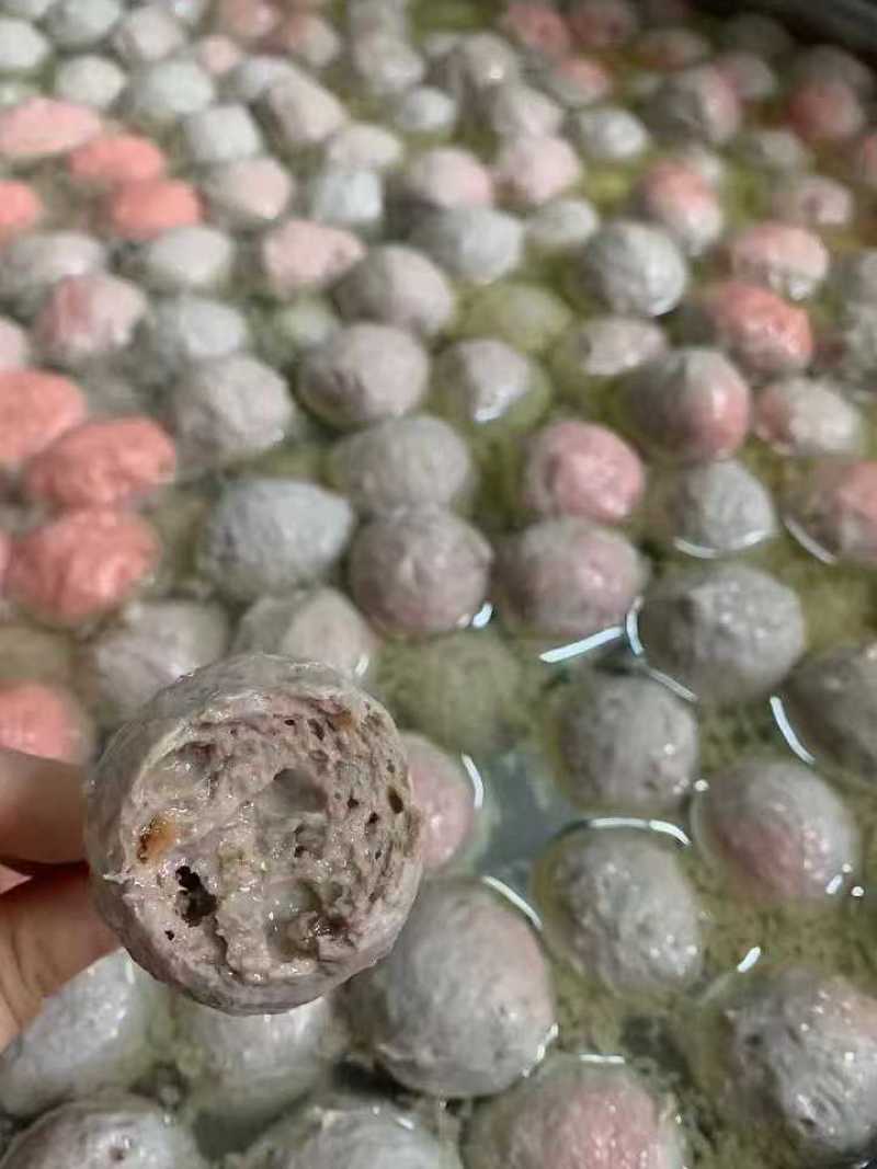 潮汕手打牛筋丸量大从优货源充足欢迎来电洽谈